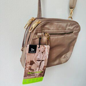 Travelon Anti-Theft Classic Convertible Crossbody and Waist Pack, NWT